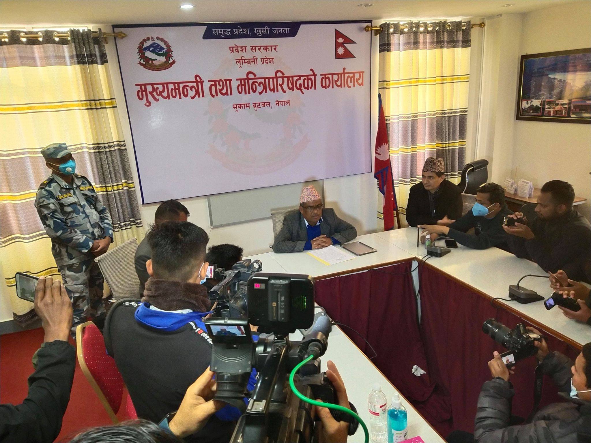 लुम्बिनी प्रदेश सरकार अप्ठ्यारोमा छैन–प्रवक्ता चौधरी