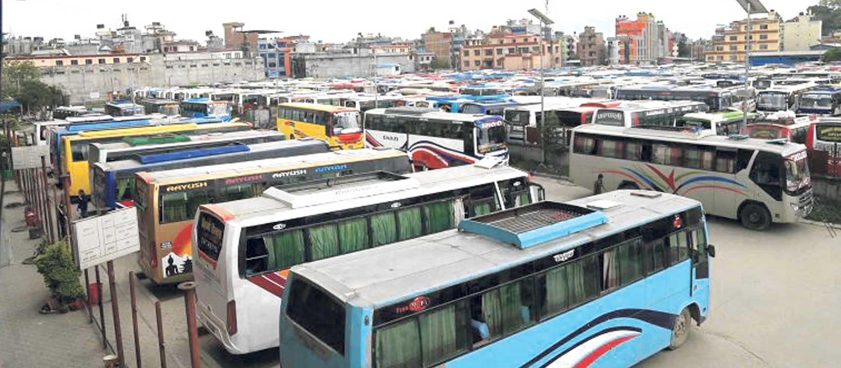 यातायात व्यवसायीले शुक्रबारदेखि जोरबिजोर प्रणाली नमान्ने