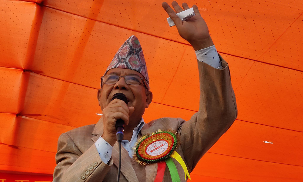 झुठ र घमण्डको दोस्रो नाम केपी ओली- नेता नेपाल