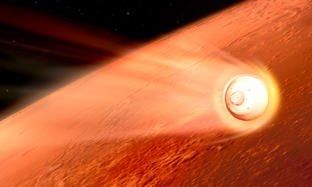 आज राति २ः४० बजे नासाको यान मंगल ग्रहमा अवतरण गर्दै