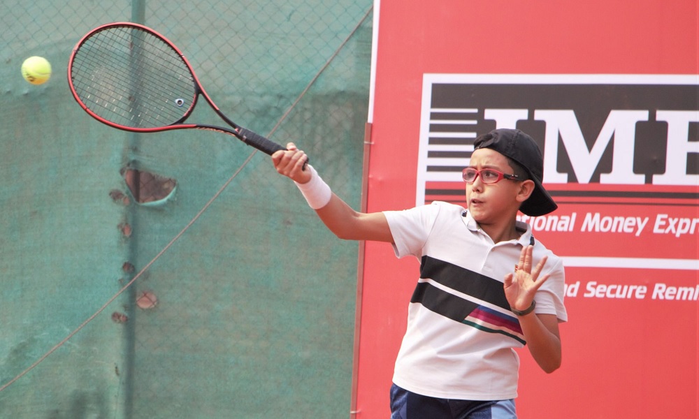 आईएमई टेनिस: अजा रेग्मी र अदिृत नेपाल विजयी