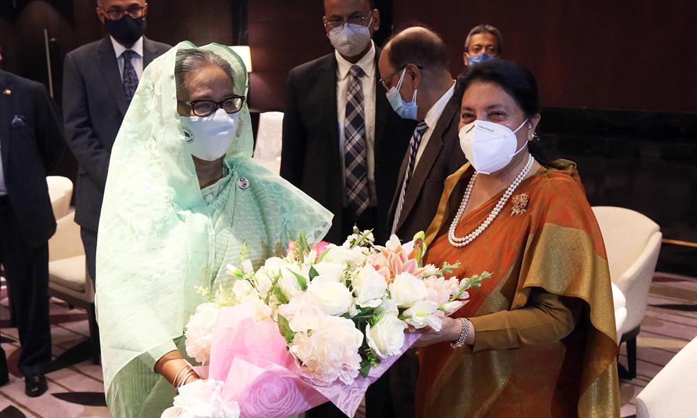 राष्ट्रपति भण्डारीसँग बङ्गलादेशी प्रधानमन्त्रीको भेटवार्ता, आजै द्धिपक्षीय सम्झौता समेत हुँदै