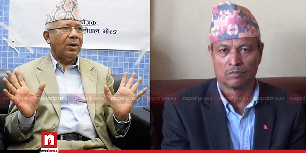 एमालेद्वारा माधव नेपाल र भीम रावलमाथि कारबाही,पार्टी सदस्यबाट ६ महिना निलम्बन