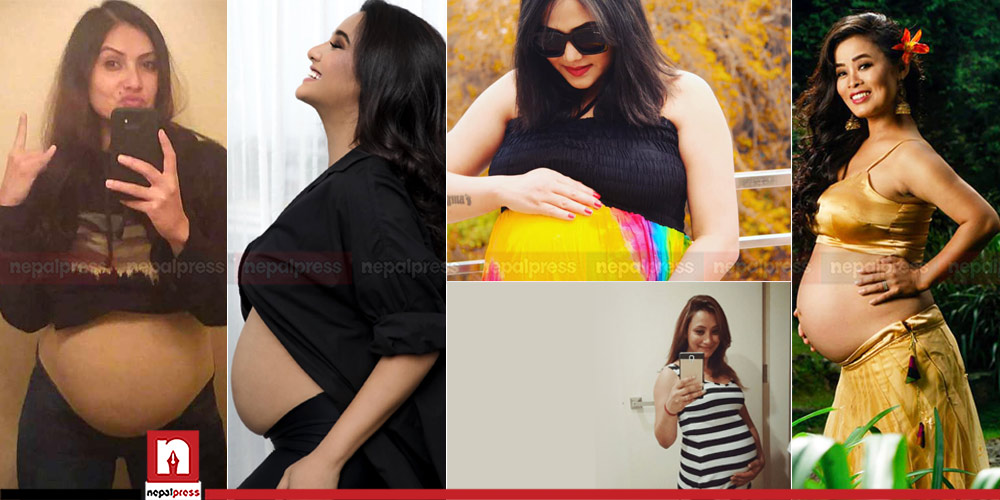गर्भवती पेट देखाउने होड : मातृत्वको गौरव कि विदेशीको भद्दा नक्कल ?