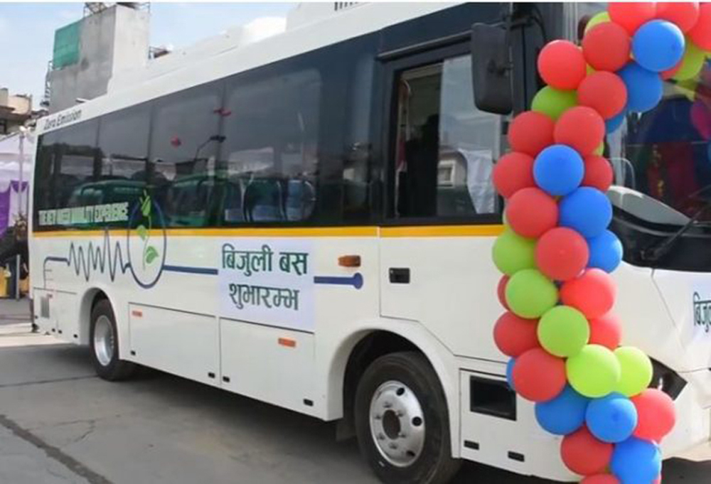 लुम्बिनीमा छिटै विद्युतीय बस सञ्चालन हुने, दुई महिनाभित्र २० बस ल्याइँदै