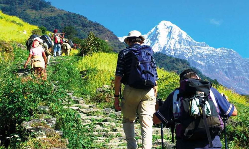 नोभेम्बरमा नेपाल भित्रिए १ लाख ८ हजारभन्दा बढी पर्यटक