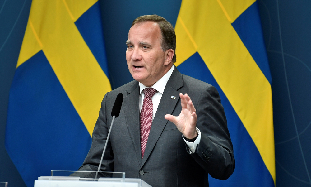 विश्वासको मत नपाएपछि स्वीडेनका प्रधानमन्त्री पदमुक्त
