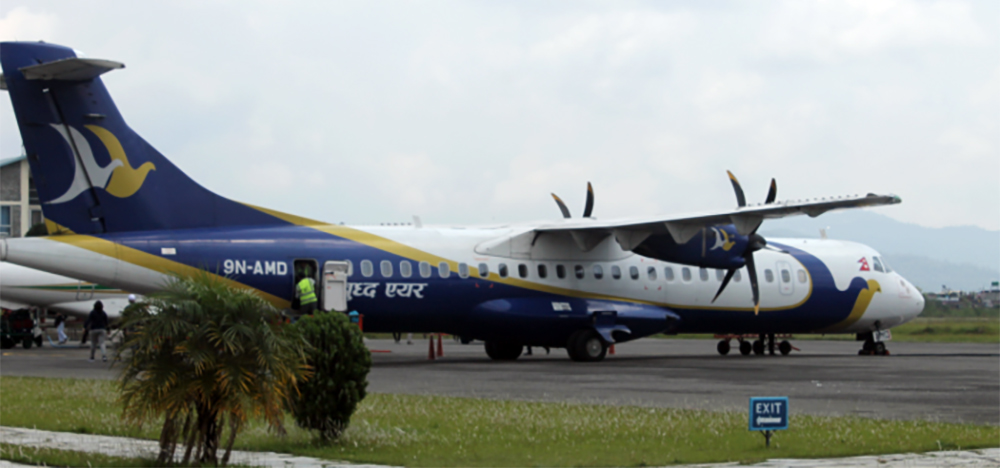 धनगढी उडेको बुद्ध एयरको जहाज भरतपुरबाट डाइभर्ट, काठमाडौंमा आपतकालीन अवतरण