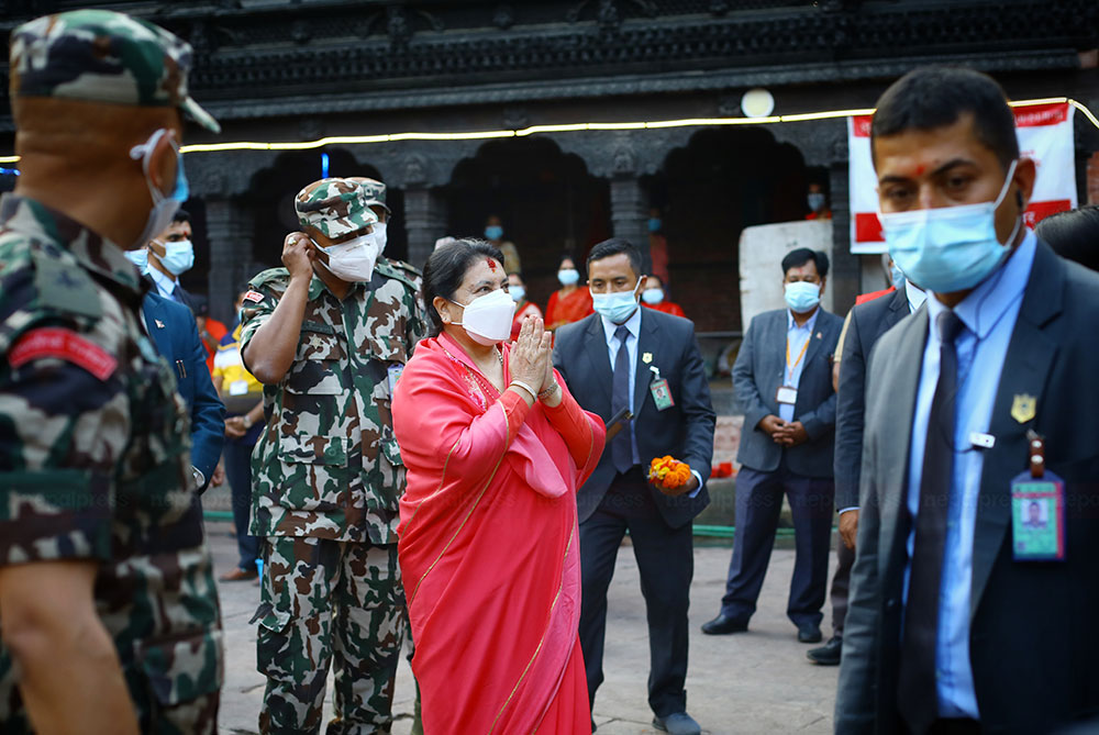 हाेलिडे मुडमा राष्ट्रपति: शनिबार ढोरपाटन आउने