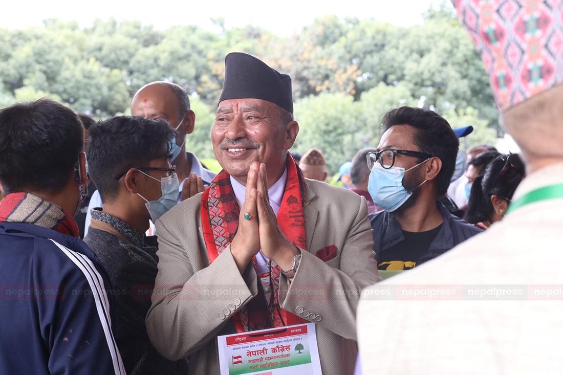 कांग्रेस अधिवेशन : काठमाडौंमा नीलकाजीको अग्रता