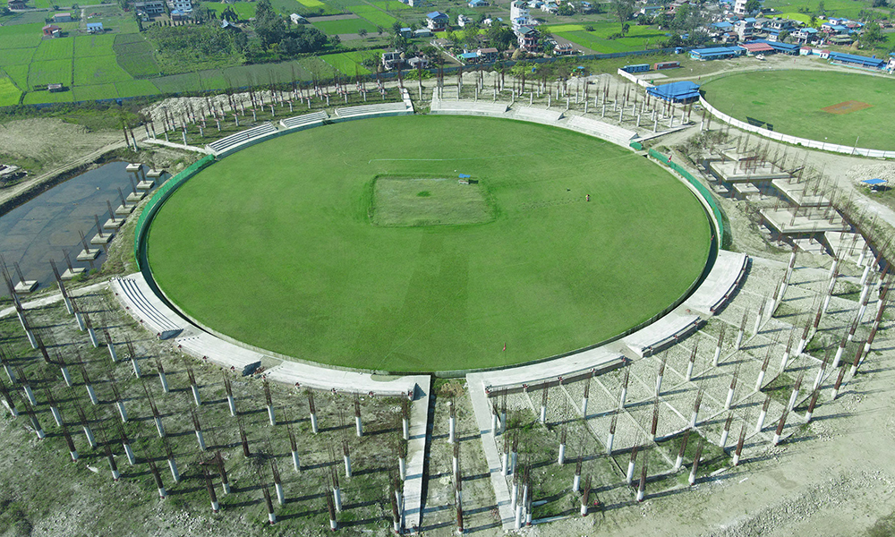 गौतम बुद्ध अन्तर्राष्ट्रिय क्रिकेट मैदान निर्माणको बाँकी काम सम्पन्न गर्न सरकारले समन्वय गर्ने