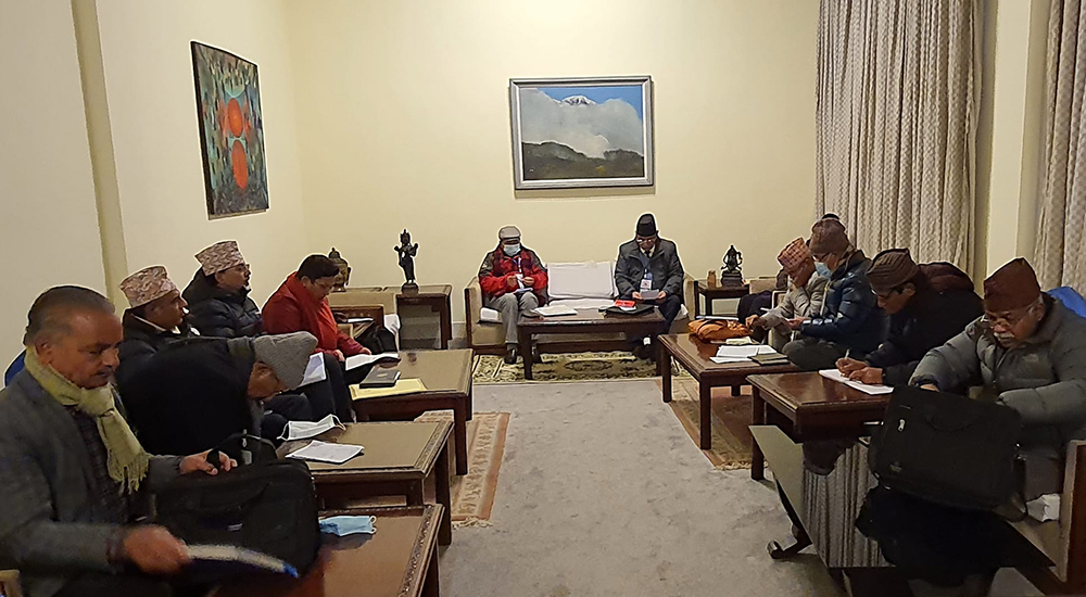 माओवादीको स्थायी समिति बैठक जारी, पदाधिकारीमा सहमति जुटाउनेबारे छलफल