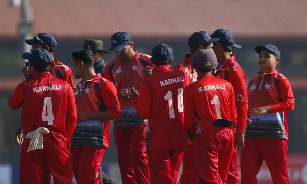 प्रधानमन्त्री कप क्रिकेटः कर्णाली प्रदेशको पहिलो जित