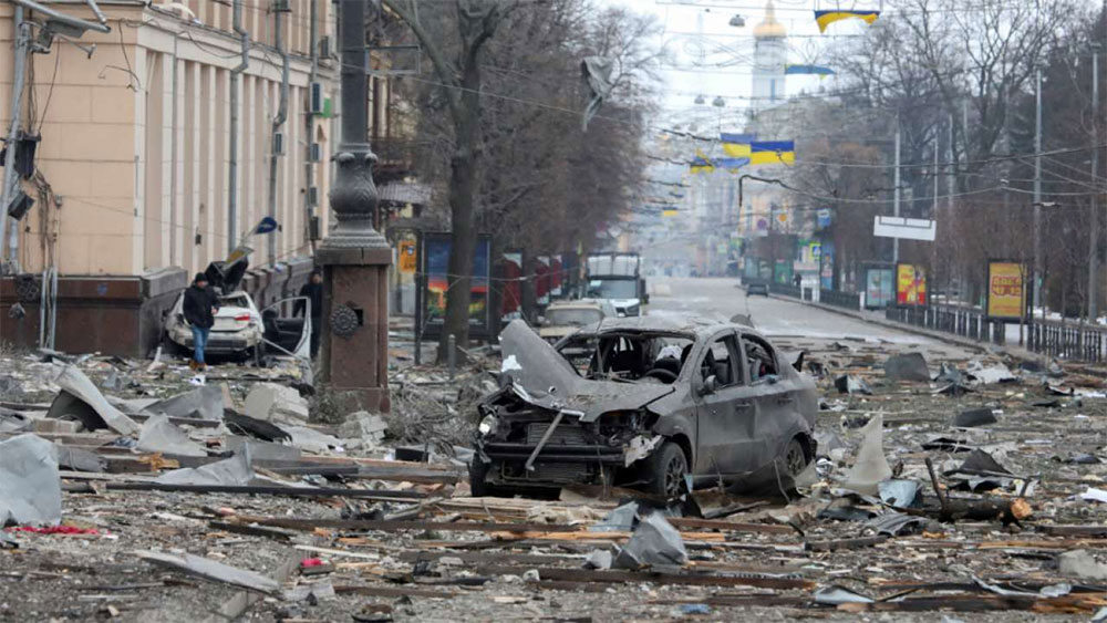 रुसी सेनाले भन्यो- युक्रेनमा मानवीय अवस्था डरलाग्दो