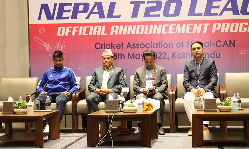 नेपाल टी-२० खेल्ने ६ टिमको नाम सार्वजनिक