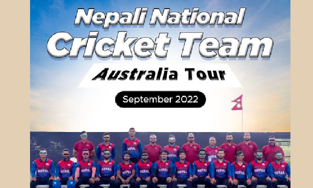 अस्ट्रेलिया टूरमा जाने नेपाली क्रिकेट टीमको तयारी