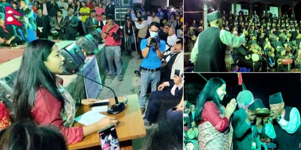 सुनिताको ‘एमपी थिएटर’चुनावी प्रतिबद्धता पूरा हुँदै, बसन्तपुर डबलीमा संगीत साँझको पुनर्जीवन