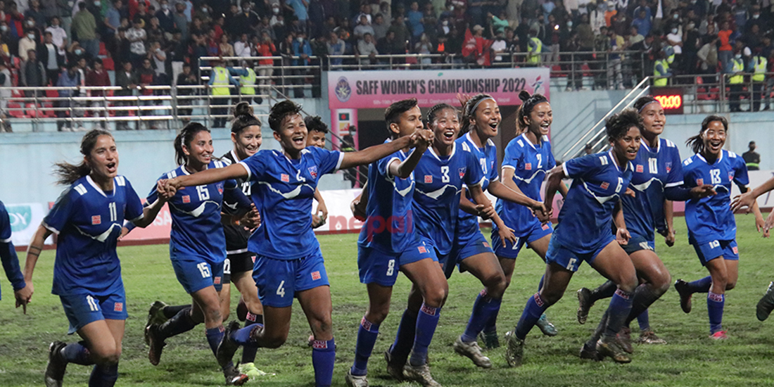 महिला साफ च्याम्पियनसिप : फाइनलअघि आत्मविश्वासी नेपाली टीम, ट्रफीमा अर्जुनदृष्टि