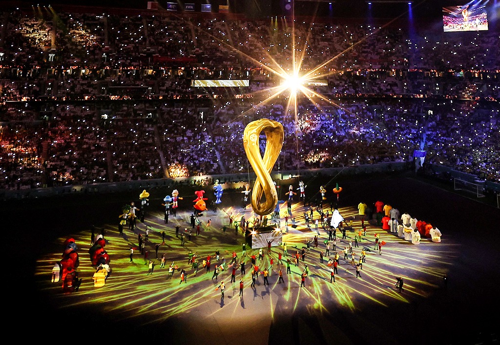 विश्वकप फुटबलकाे भव्य उद्घाटन (तस्बिरहरू)