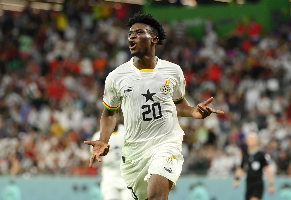 विश्वकपः दक्षिण कोरियालाई हराउँदै घानाको पहिलो जित