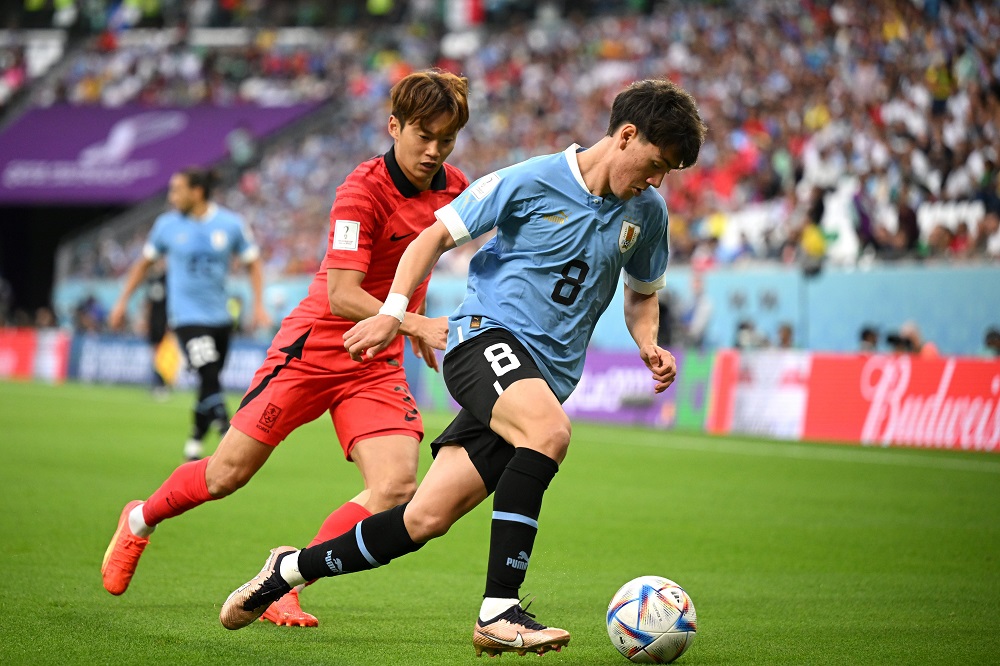 दक्षिण कोरिया र उरुग्वेले खेले गोलरहित बराबरी