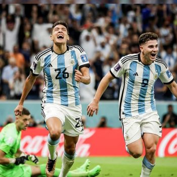  पहिलो हाफमा अर्जेन्टिना १–० गोलले अगाडि