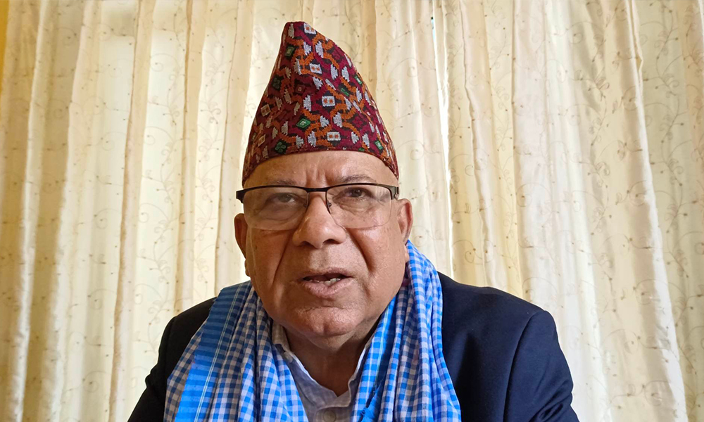 एमालेसहितको राष्ट्रिय सरकार बन्नुपर्छ : माधव नेपाल (भिडिओ)