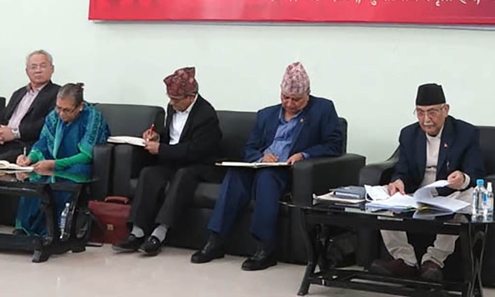 एमाले केन्द्रीय कमिटी बैठक माघ २९ गतेदेखि काठमाडौंमा
