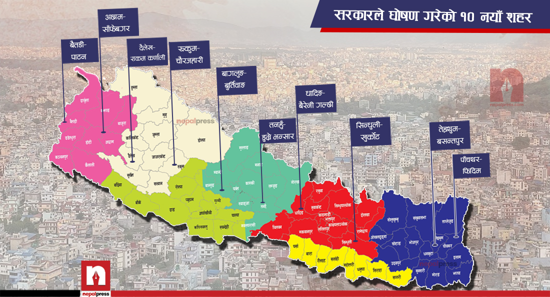 अलपत्र घाेषित नयाँ शहर: धेरै फेरिए सरकार तर, पैसा अभावमा ठाउँको फेरिएन मुहार