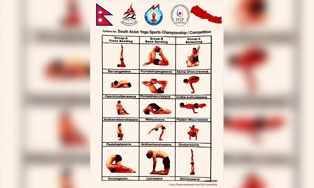 दक्षिण एशियाली योग खेलकुद प्रतियोगिता काठमाडौंमा सुरु