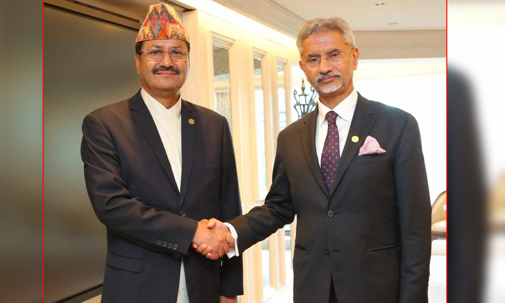 भारतीय विदेश मन्त्री एस जयशंकर नेपाल आउँदै