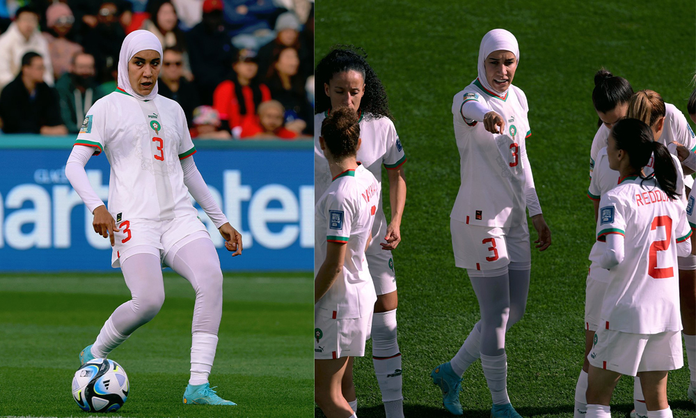 बेन्जिना बनिन् हिजाब लगाएर विश्वकप फुटबल खेल्ने पहिलो महिला खेलाडी