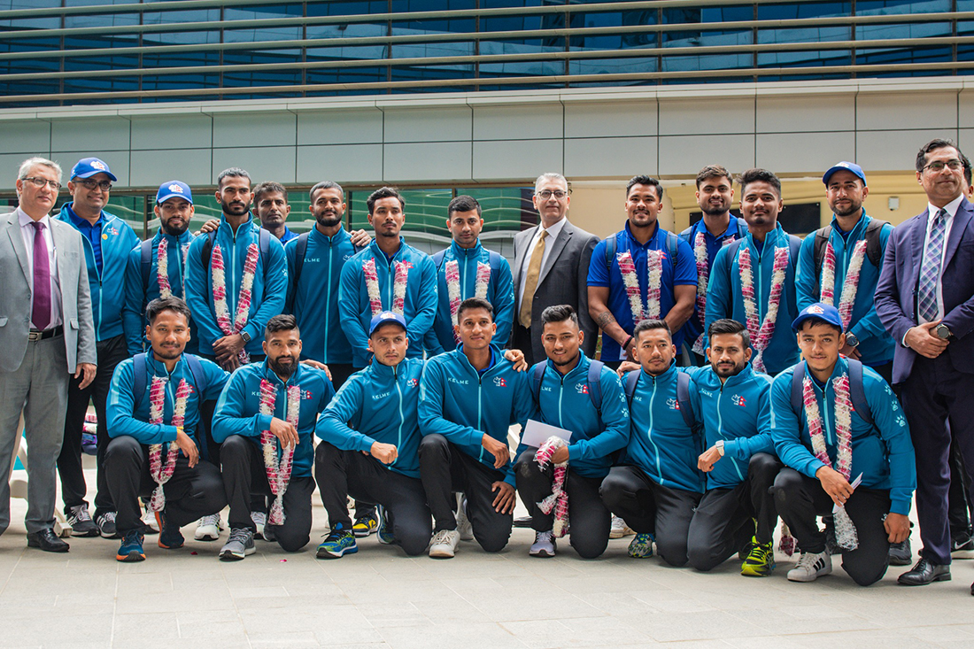 पाकिस्तान पुग्याे नेपाली क्रिकेट टोली