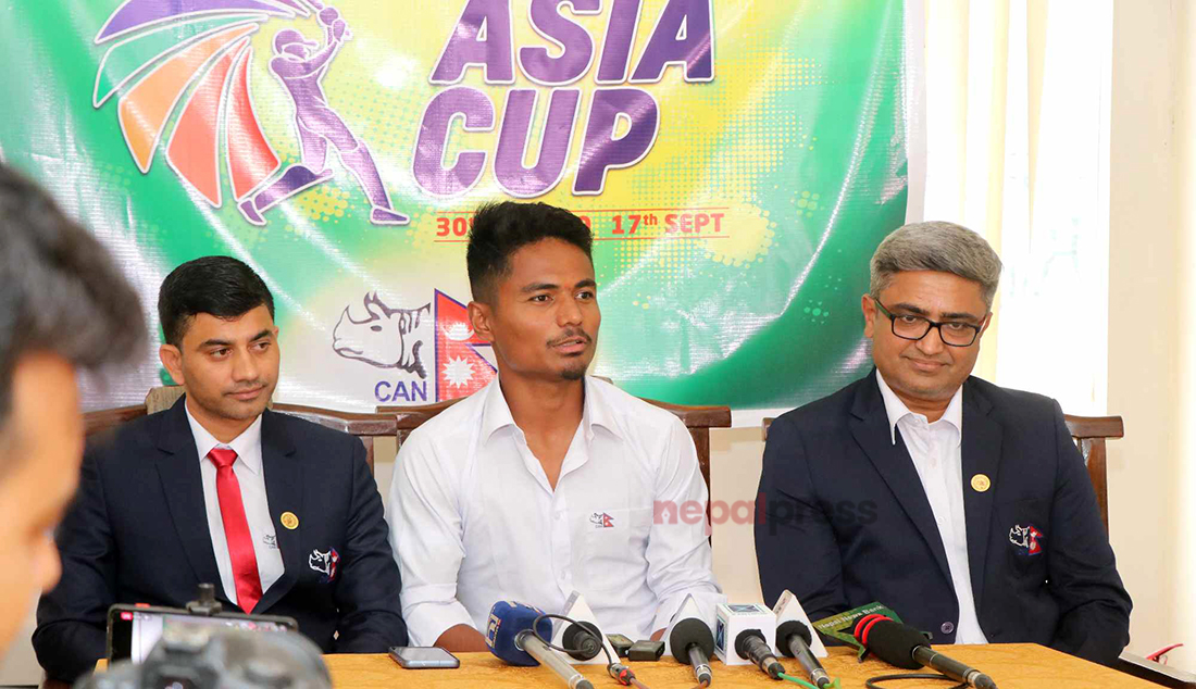 एसिया कपका लागि नेपाली टीम तयार, कप्तान पौडेल भन्छन्- भारत र पाकिस्तानविरुद्ध उत्कृष्ट क्रिकेट खेल्नेछौं (भिडिओ)