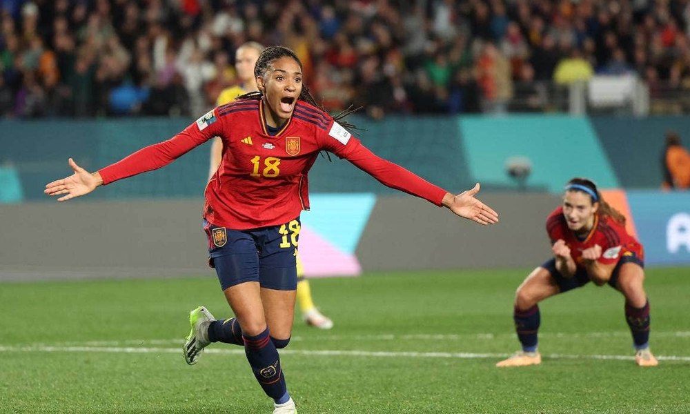 स्पेन महिला विश्वकप फुटबलको उपाधि नजिक
