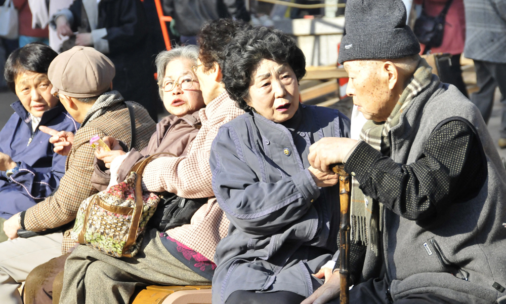 जापानमा हरेक दश नागरिकमा एक जना ८० वर्षमाथिका ज्येष्ठ