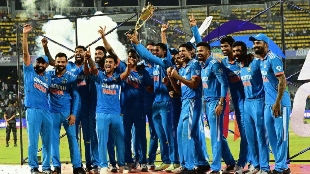 विश्वकपअघि भारतको सफलताः क्रिकेटका तीनवटै फर्म्याटमा नम्बर १