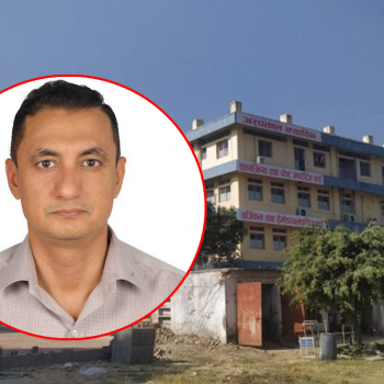 लुम्बिनी प्रादेशिक अस्पतालमा मेडिकल सुपरिटेन्डेन्ट थापाकाे मनपरी, अध्यक्ष हटाउन चलखेल
