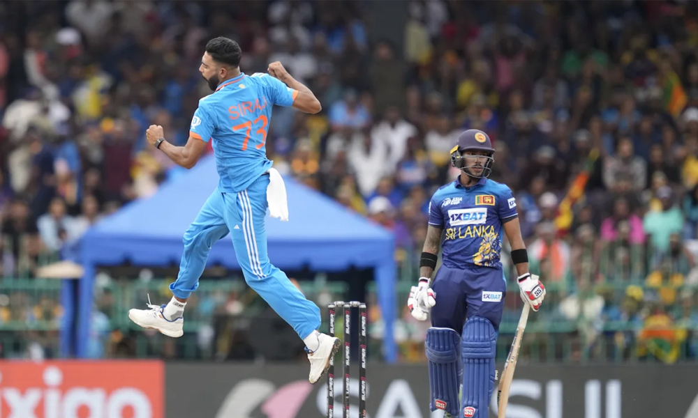 एसिया कप फाइनल : भारतविरुद्ध श्रीलंकाको दयनीय ब्याटिङ, ५० रनमै अलआउट