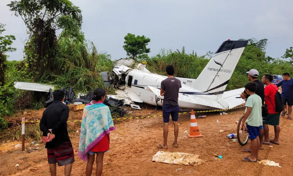 ब्राजिलमा विमान दुर्घटनामा १२ को मृत्यु