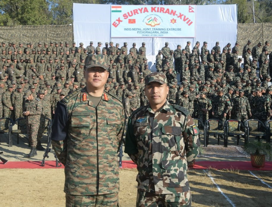 नेपाल–भारत संयुक्त सैन्य अभ्यास सुरु