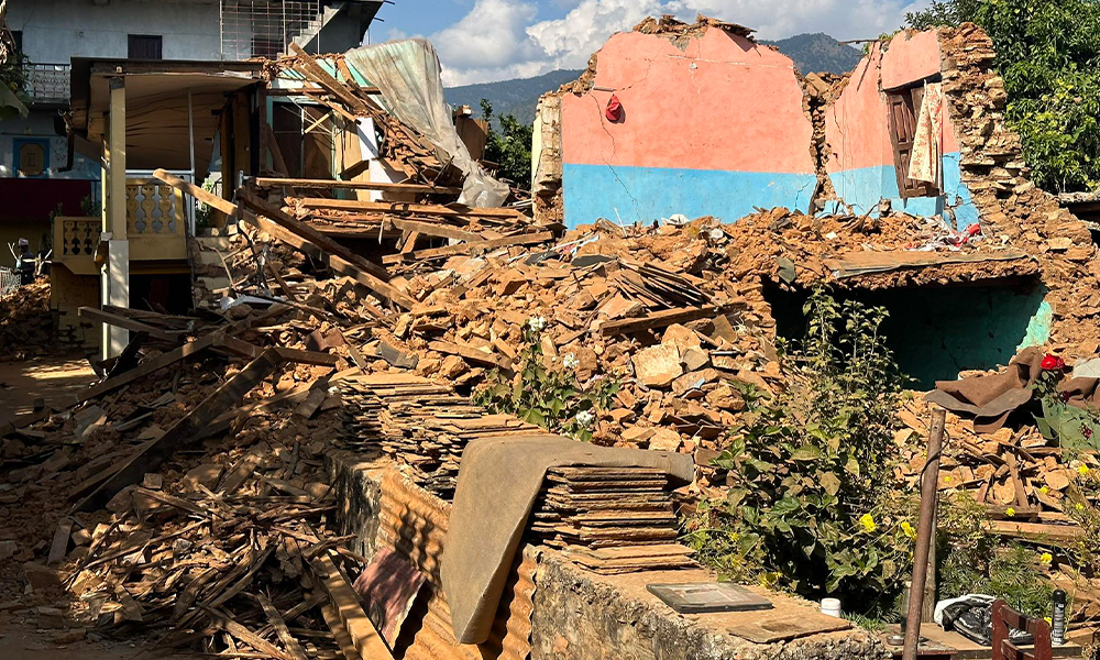 भूकम्प प्रभावितको अस्थायी आवास निर्माणका लागि १ अर्ब ४१ कराेड निकासा