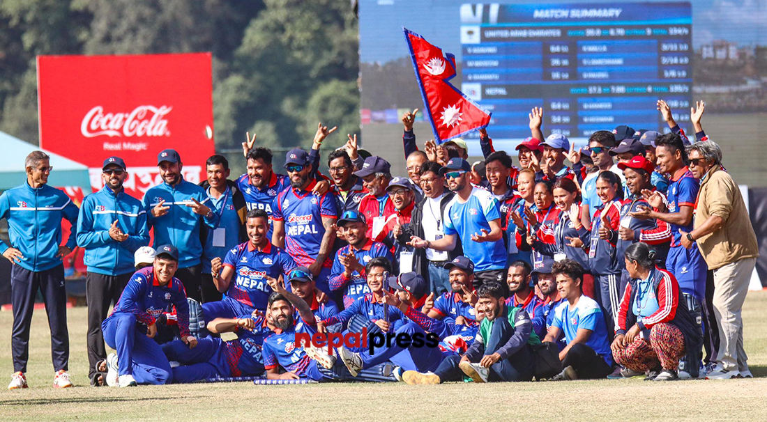 यूएईलाई पन्छाउँदै नेपाल टी-२० विश्वकपमा