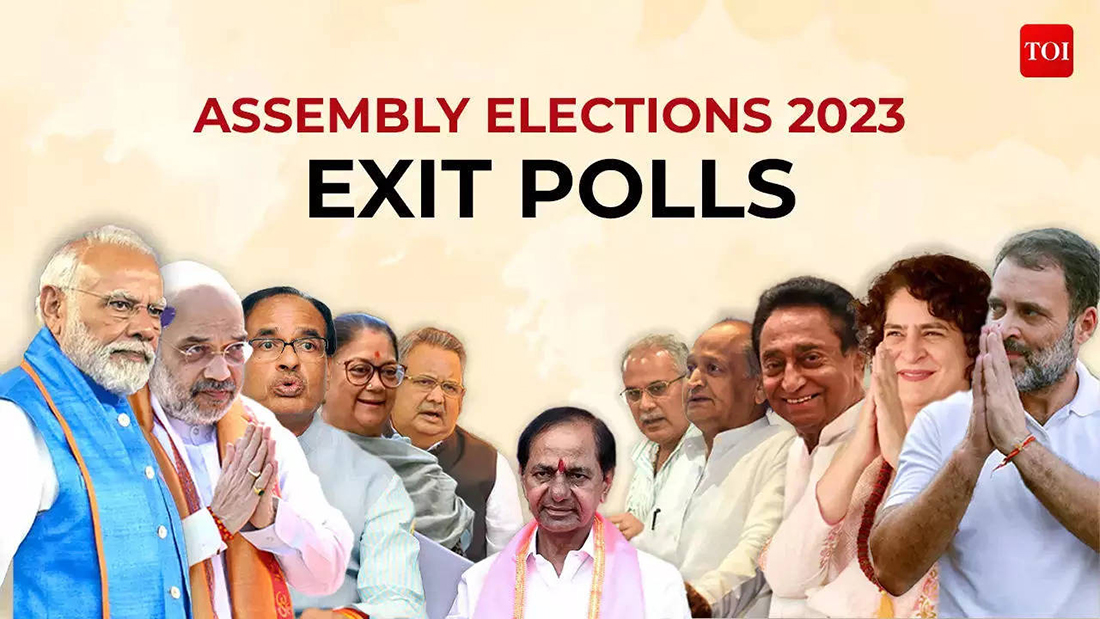 भारतका ५ राज्यको चुनाव सम्पन्न- बीजेपी र कांग्रेसमध्ये कुन प्रदेशमा कसको अग्रता ?