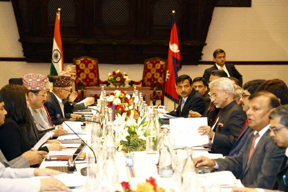नेपाल-भारत संयुक्त आयोगको बैठक सुरु