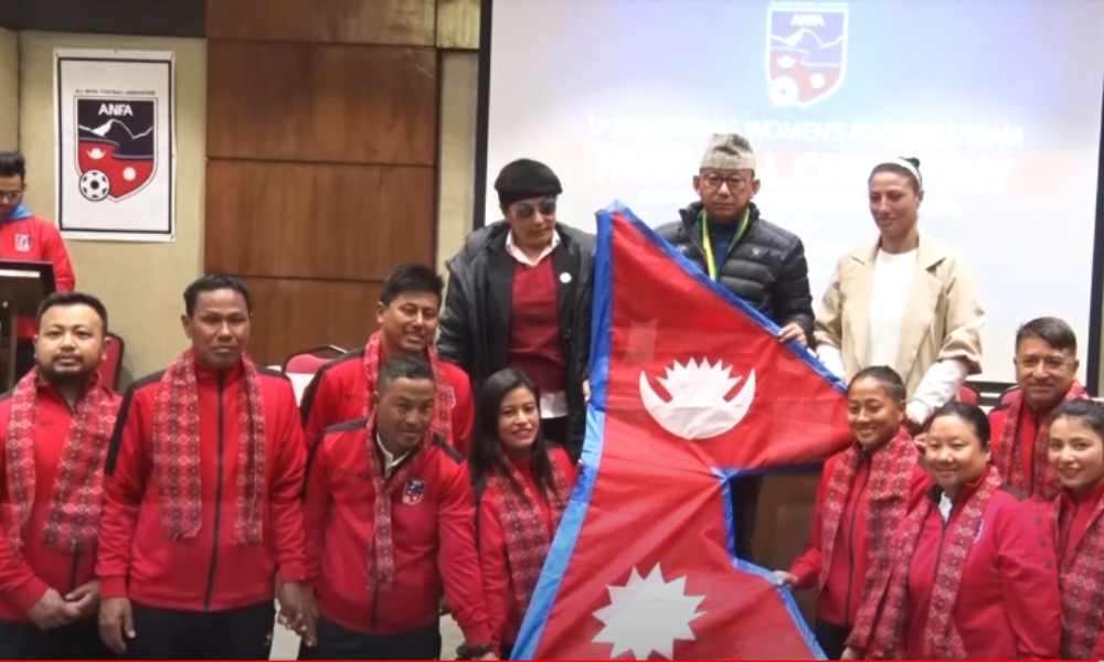 यू-१९ महिला साफ च्याम्पियनसिप खेल्न जाने नेपाली टोलीको बिदाइ (भिडिओ)