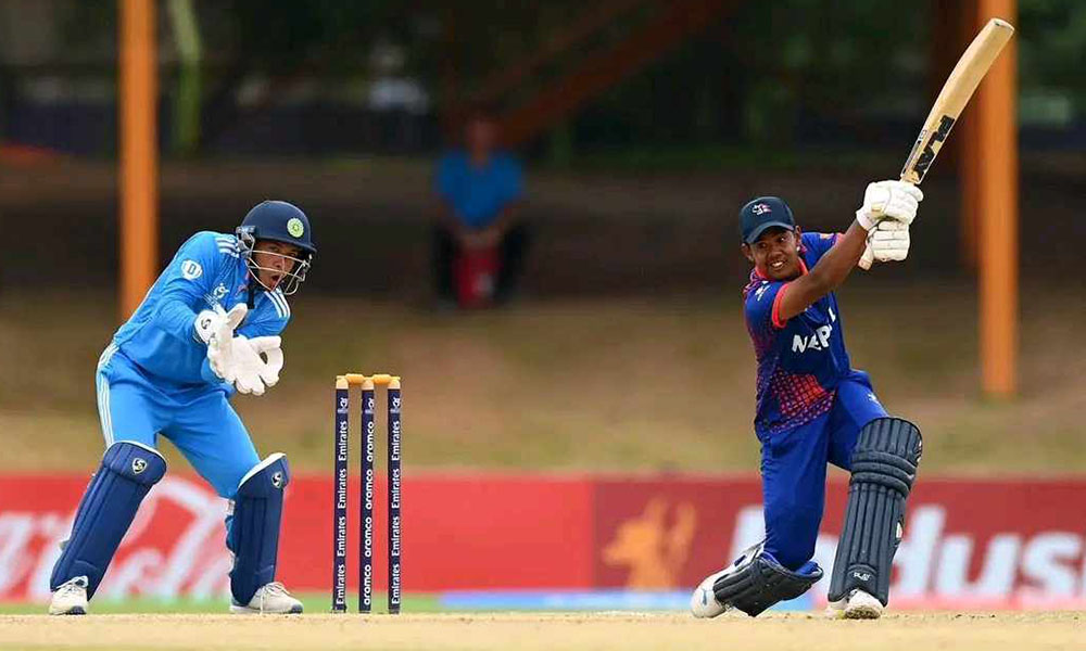 भारतविरुद्ध संकटमा नेपाल, २९ रन अन्तरमा ७ ब्याटर आउट