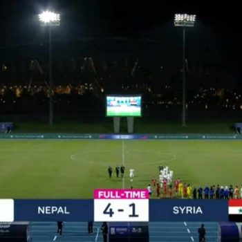 वाफ वुमेन्स च्याम्पियनसिपको पहिलो खेलमा नेपाल ४-१ ले विजयी