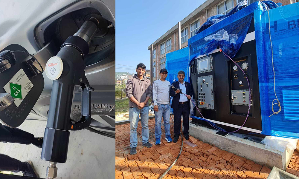 नेपालमा पहिलो पटक हाइड्रोजन उत्पादन, इन्धनका रुपमा गाडीमा प्रयोग हुने (भिडिओ)