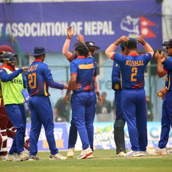नेपाललाई चौथो सफलता, अभिनाशले लिए विकेट